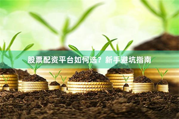 股票配资平台如何选?新手避坑指南